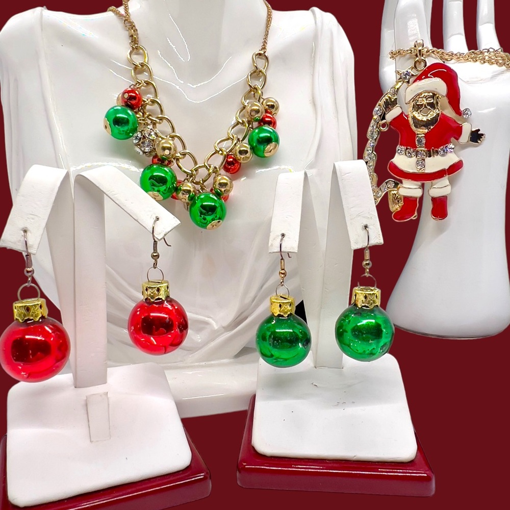 Contemporary & Vintage Holiday Jewelry Bundle